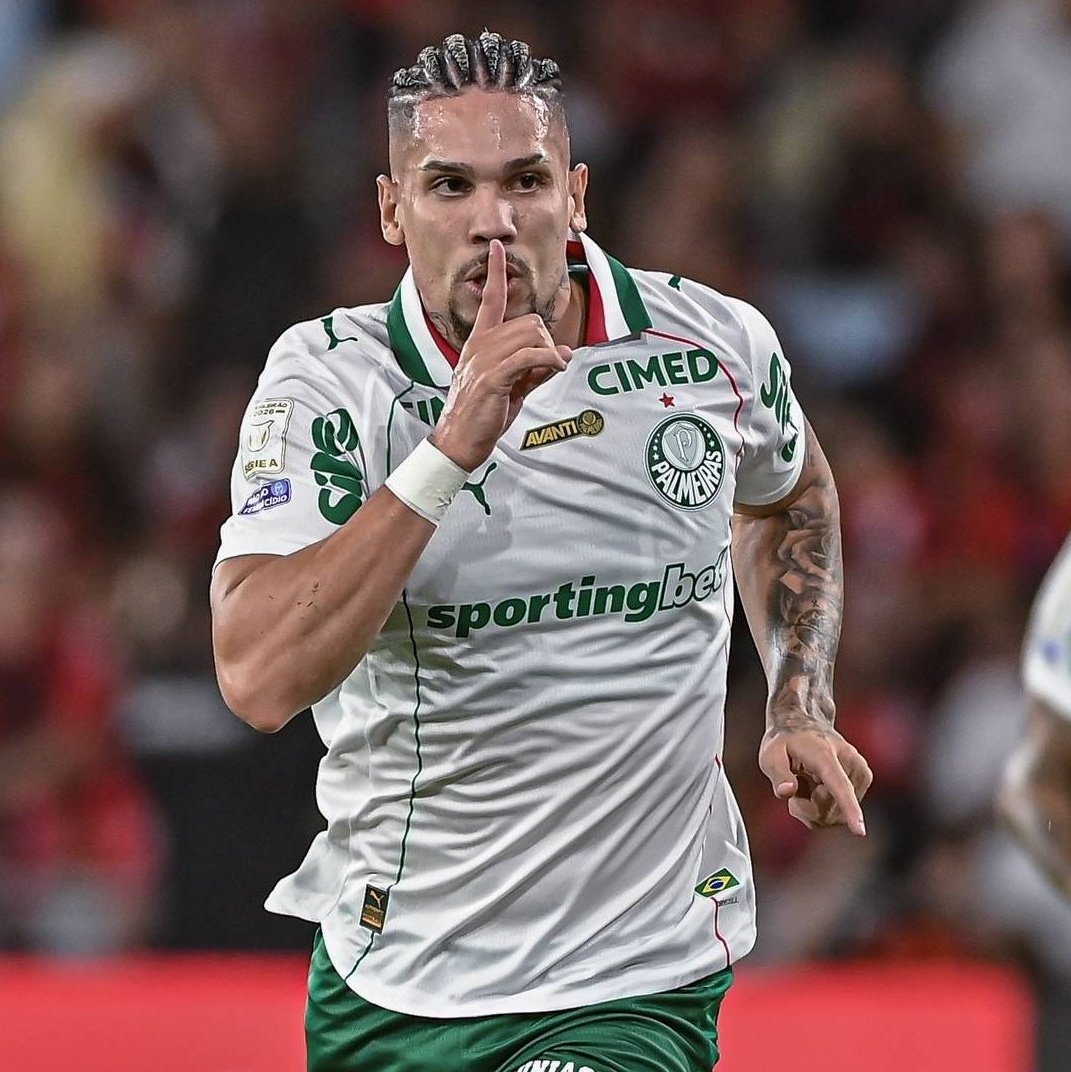 Paulinho Palmeiras comemoração