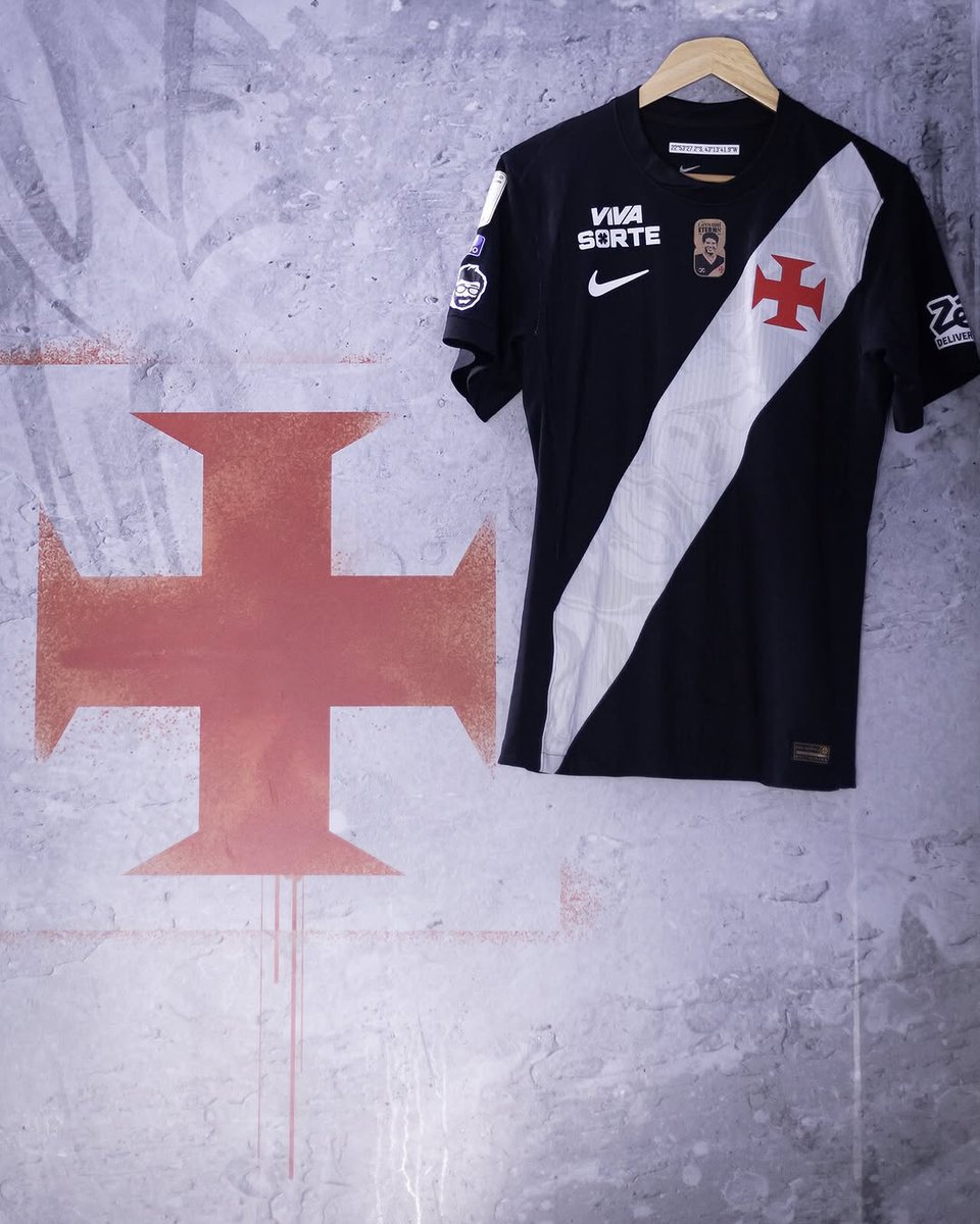 Geovani Vasco patch camisa