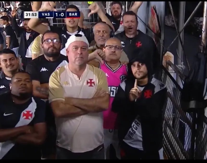 torcida vasco protesto são januário