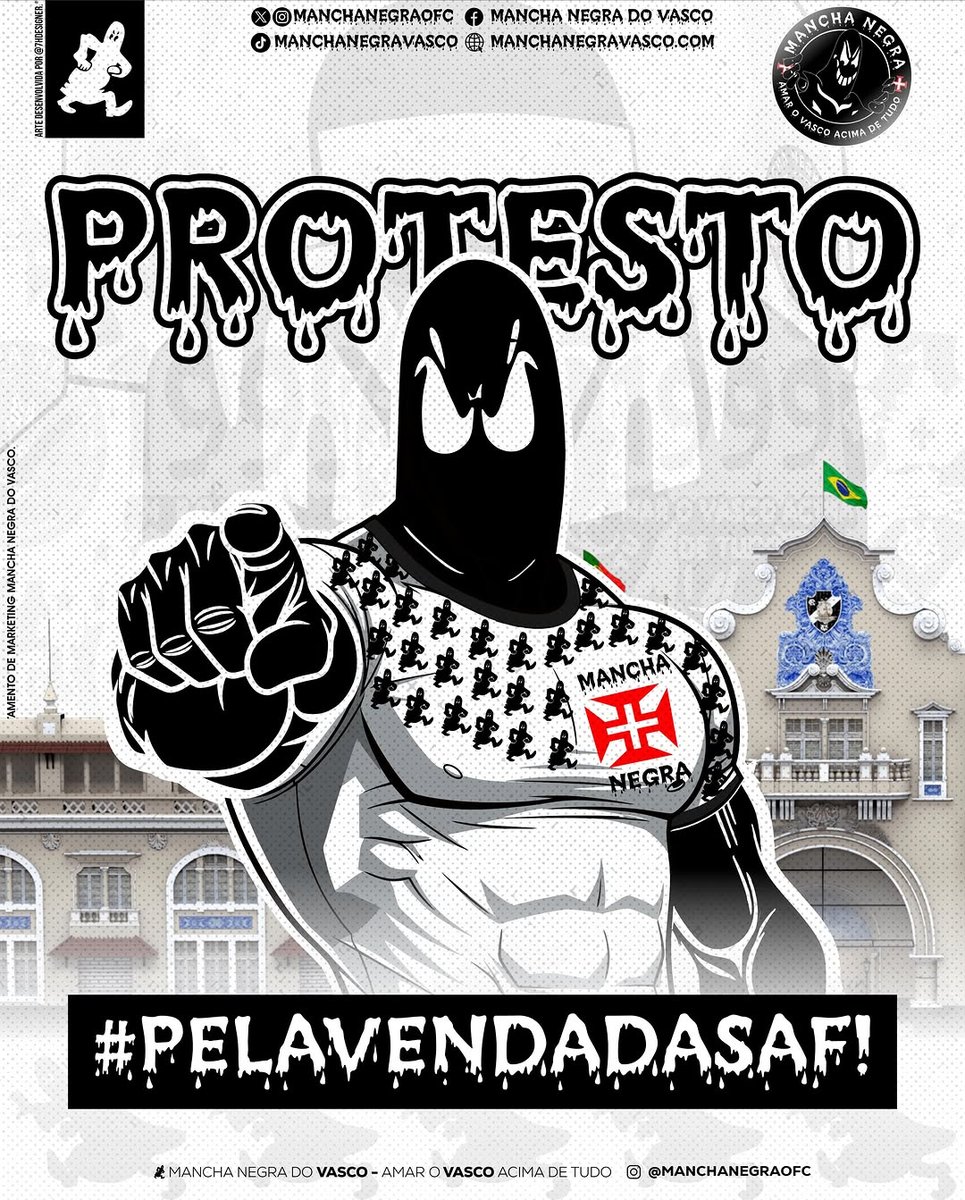 torcida vasco protesto são januário