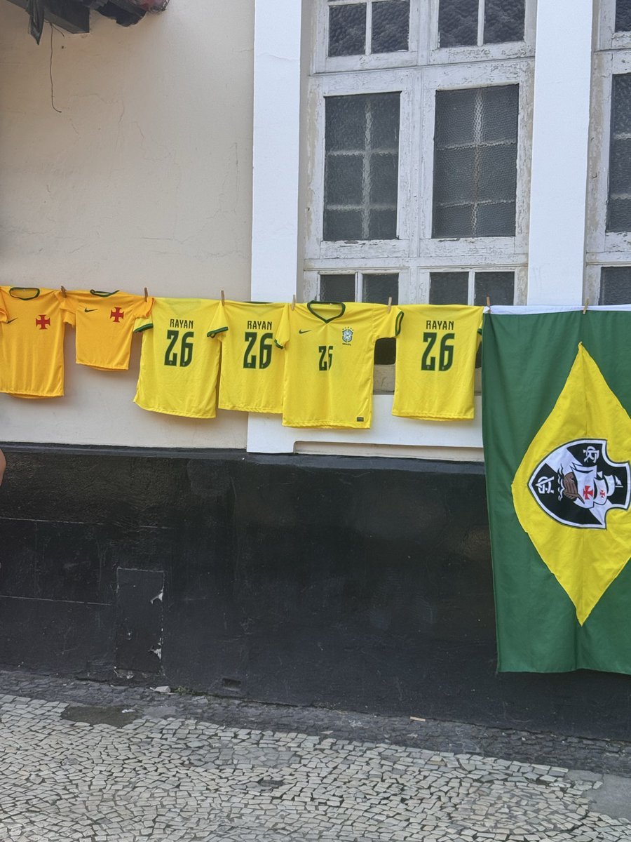 camisa seleção brasileira rayan vasco
