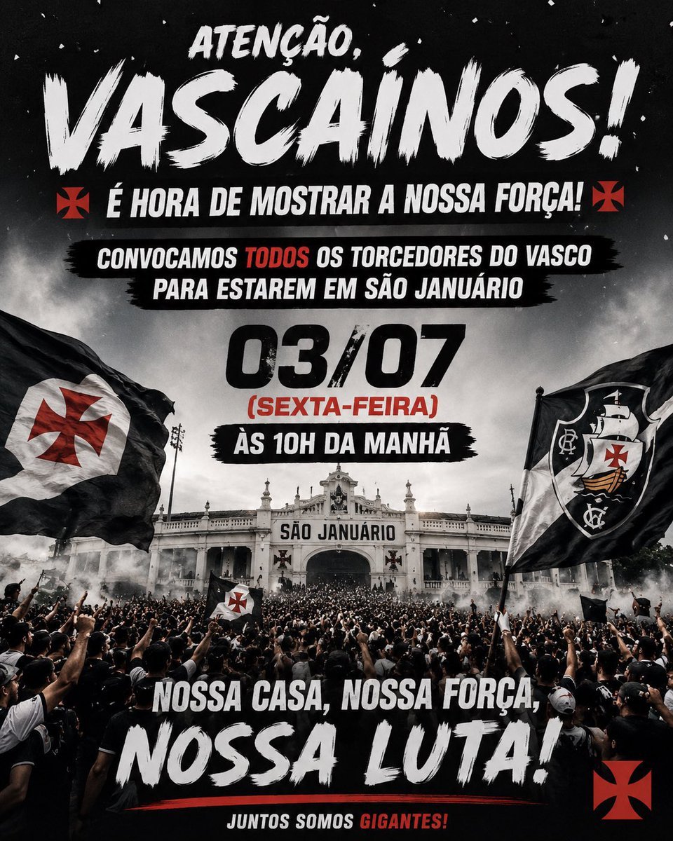 torcida vasco protesto são januário