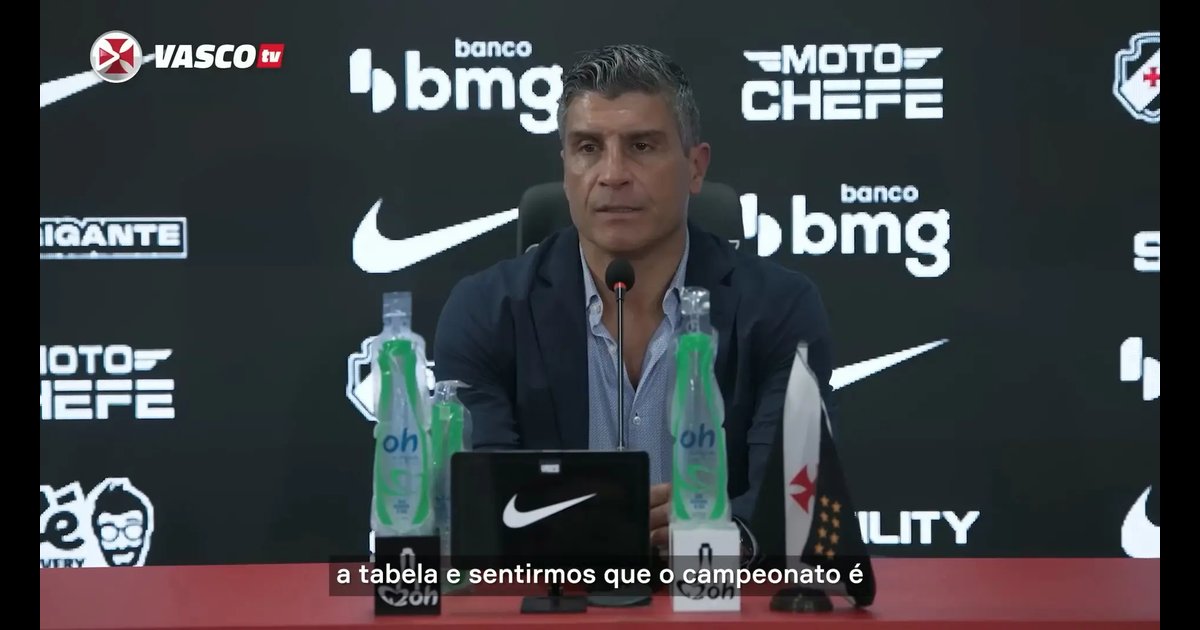 Pedro Emanuel analisa derrota no Barradão e momento do Vasco no Brasileirão