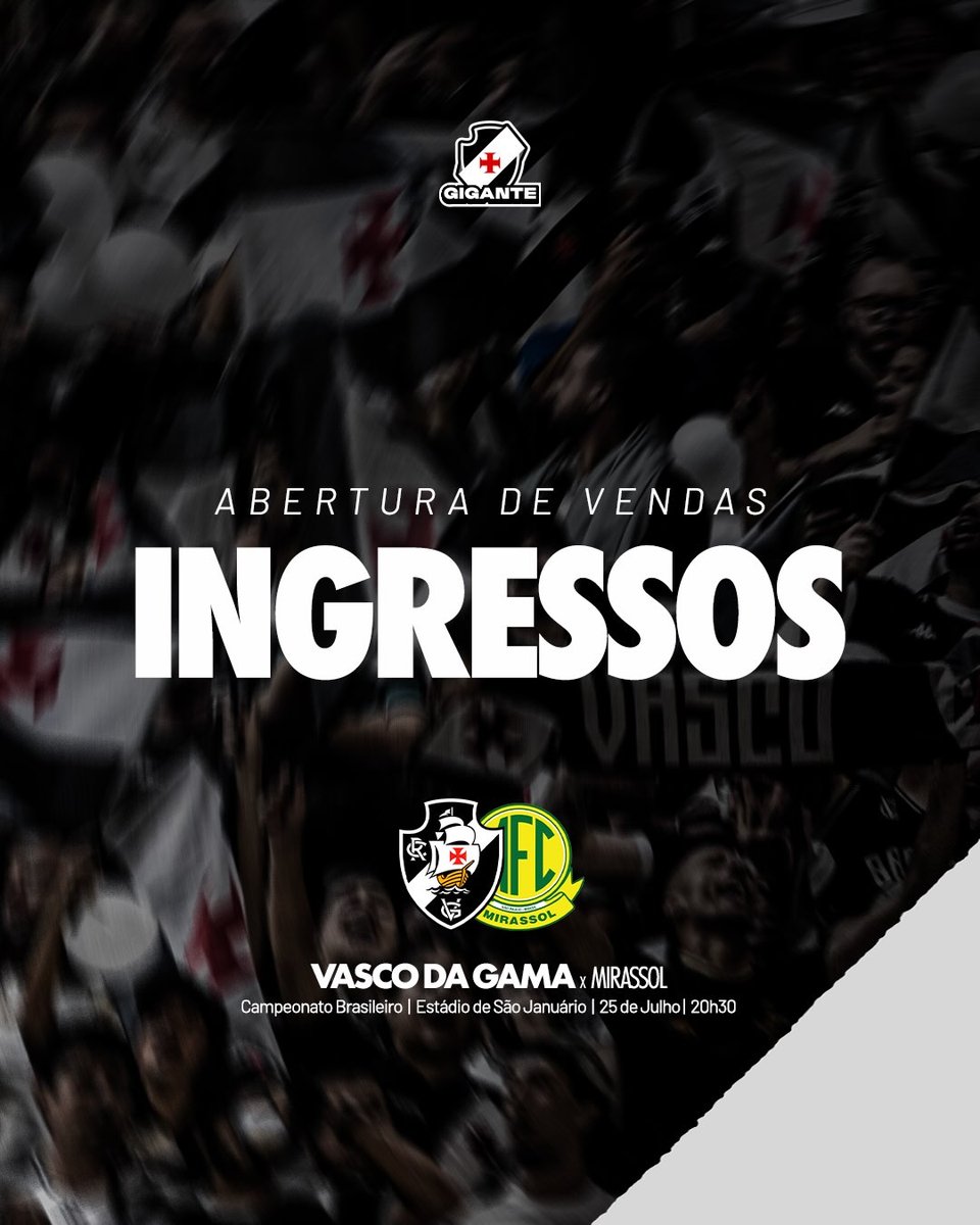 vasco ingressos são januário