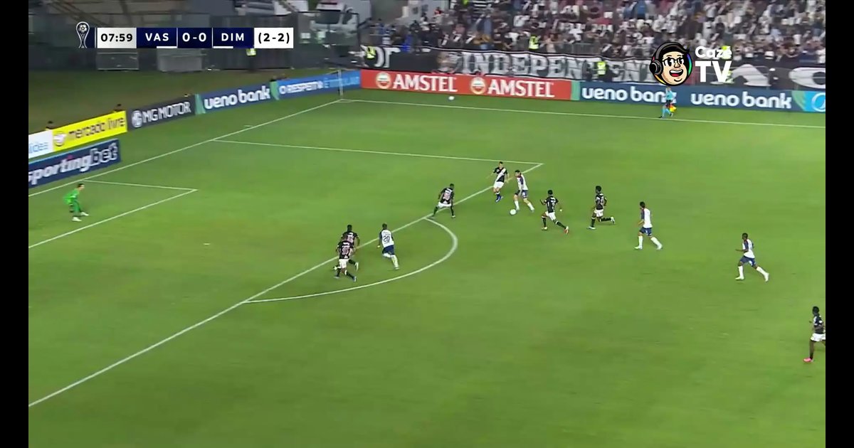 Thiago Mendes marca de letra no final e classifica Vasco na Sul-Americana