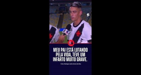 Puma Rodríguez faz gol no clássico e revela que pai está internado após infarto grave