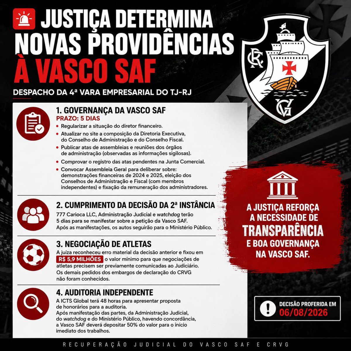 justiça vasco saf