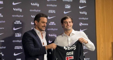 Santiago Sosa apresentação Vasco