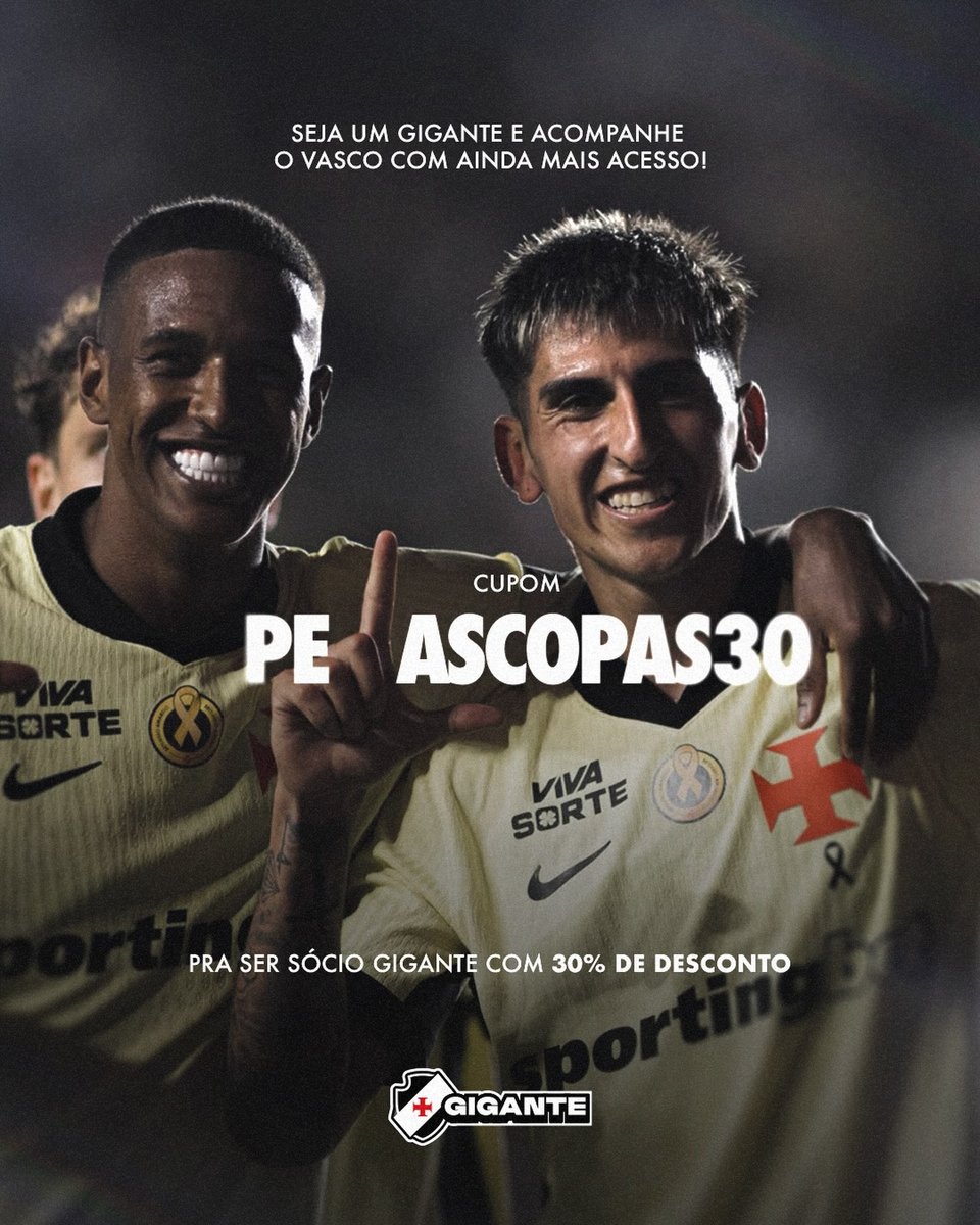 sócio gigante vasco desconto