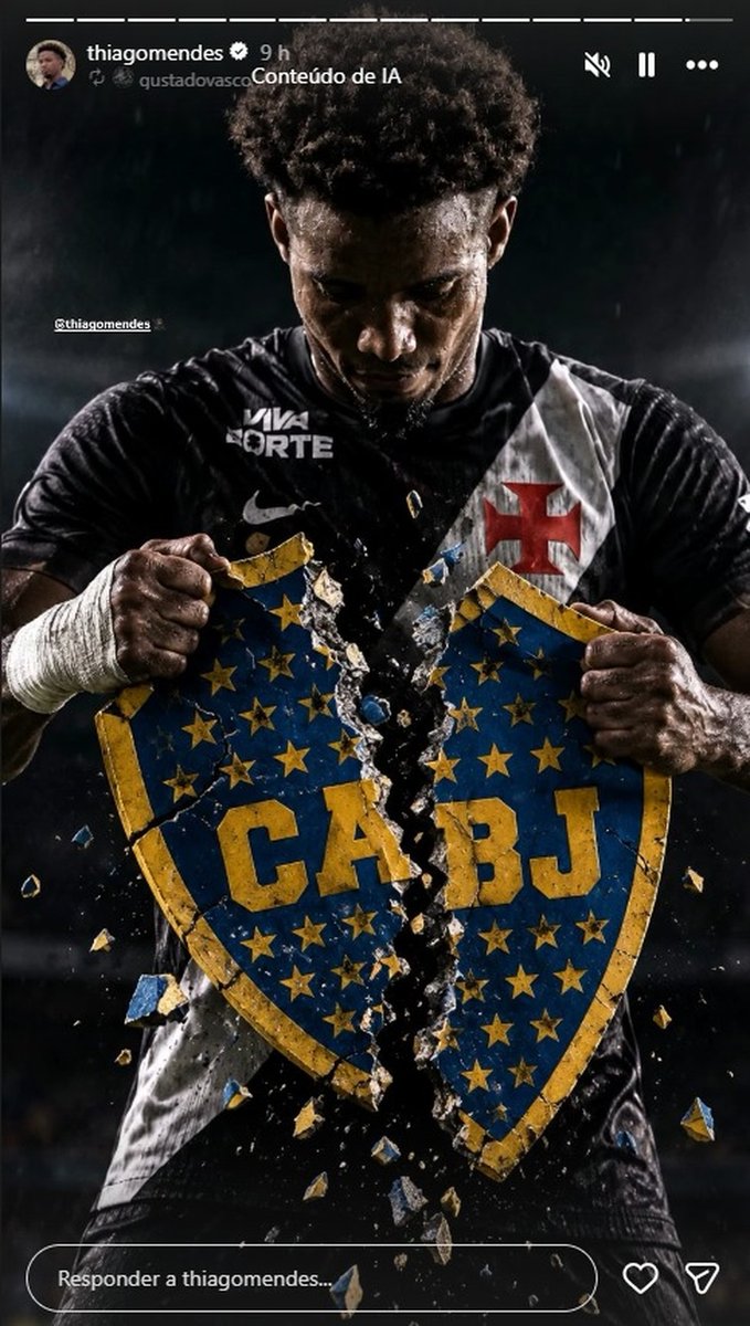 Thiago Mendes rasga escudo do Boca no Instagram e sofre enxurrada de ataques racistas de argentinos