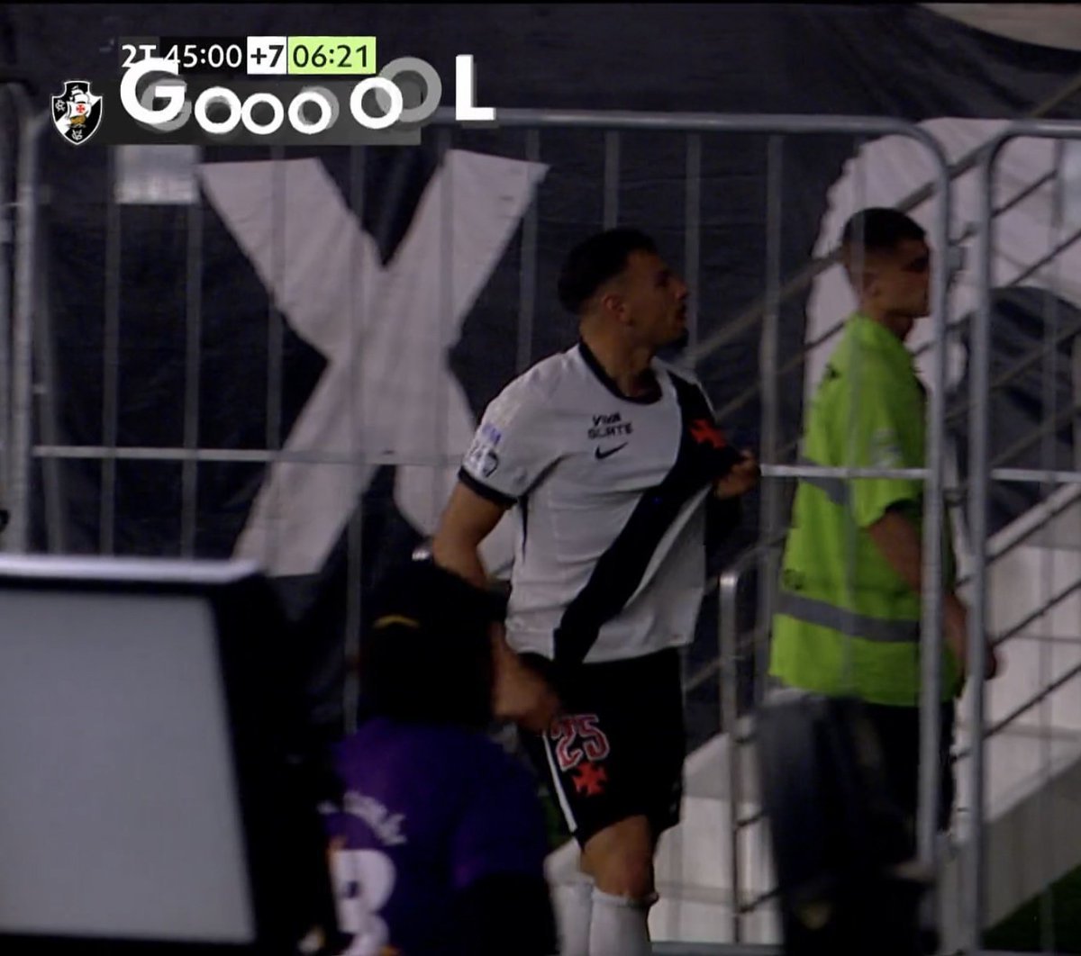 Hugo Moura Vasco comemoração