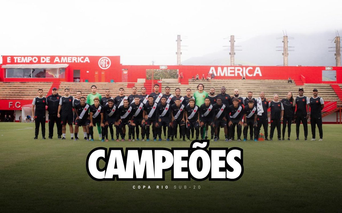 Vasco Sub-20 campeão Copa Rio